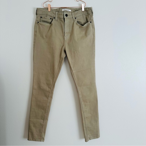 PacSun Khaki Stacked Skinny Denim Jeans - Picture 5 of 8